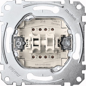 Merten Doppeltaster MEG3153-0000