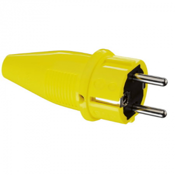 Protec PGSSG PVC Stecker 230V gelb