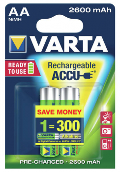 Varta Ready2Use Accu AA 2600mAh Blister mit 2 Stück