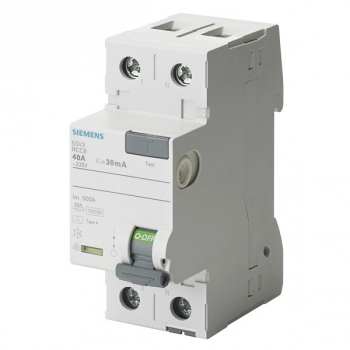 Siemens 5SV33126 Fi-Schutzschalter 25/0,03A 2-pol.