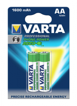 Varta PhonePower Accu Mignon 1600mAh Blister mit 2 Stück