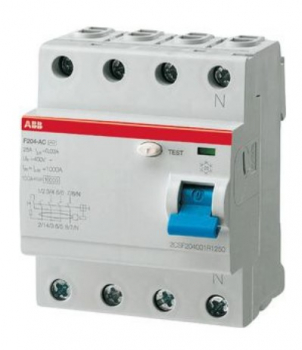 ABB F204 25/0,03 Compact Fi-Schutzschalter 4-polig