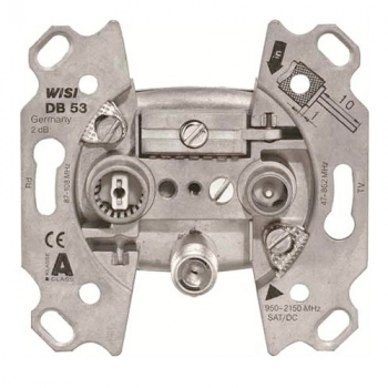 Wisi DB53 Sat Antennen Stichdose 2dB