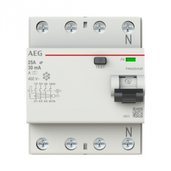 AEG FI Schutzschalter 25/0,03A 4-polig