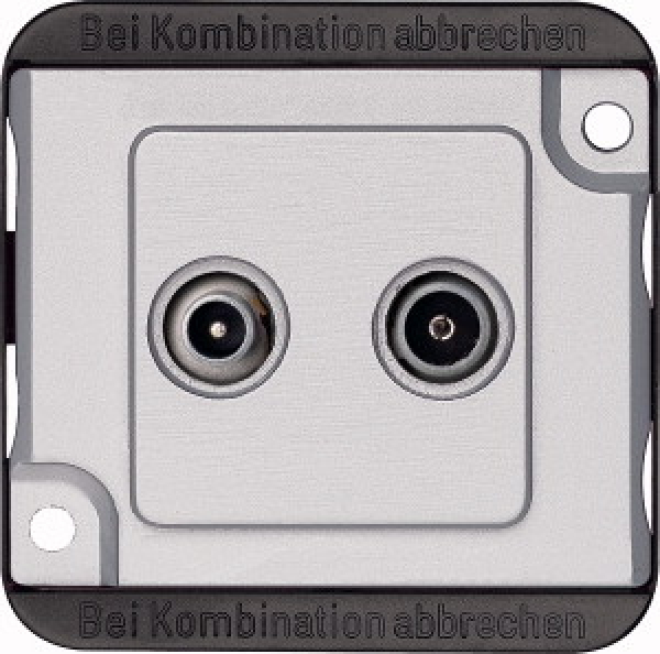 Merten Zentralplatte BK/SAT Panzer 299460