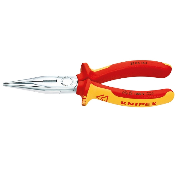 Knipex 2506160 VDE Flachrundzang 160 mm