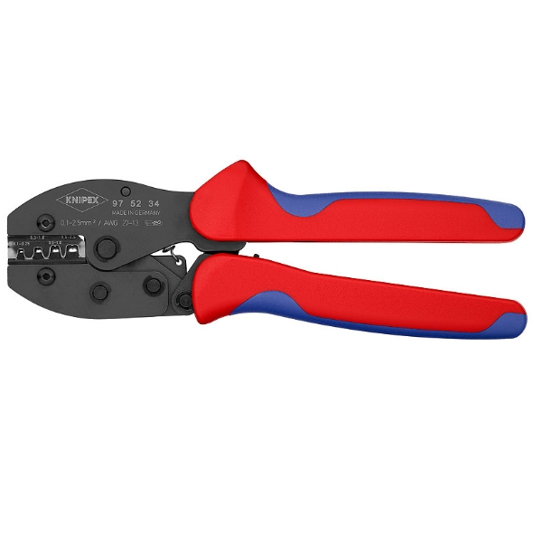 Knipex 975234SB Crimp-Hebelzange 0,1-2,5