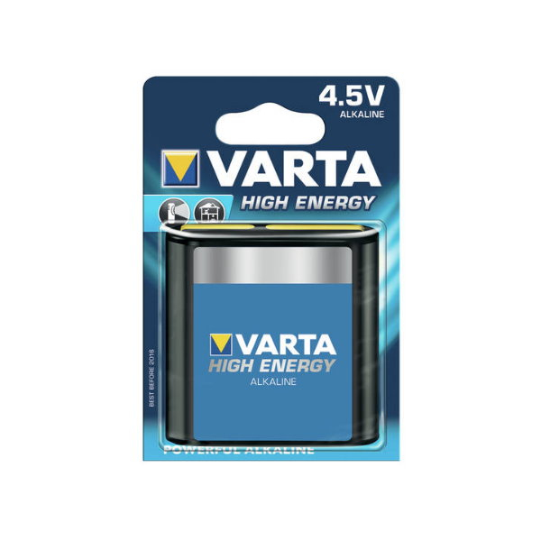 Varta High Energy Flachbatterie Blister mit 1 Stück