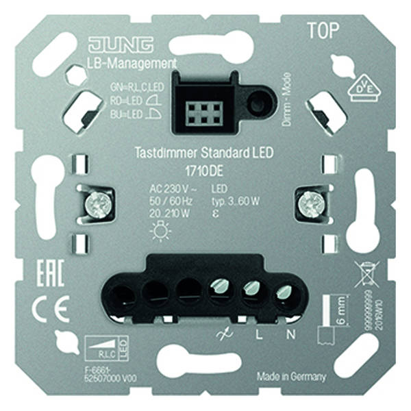 Jung 1710DE Tastdimmer Standard LED