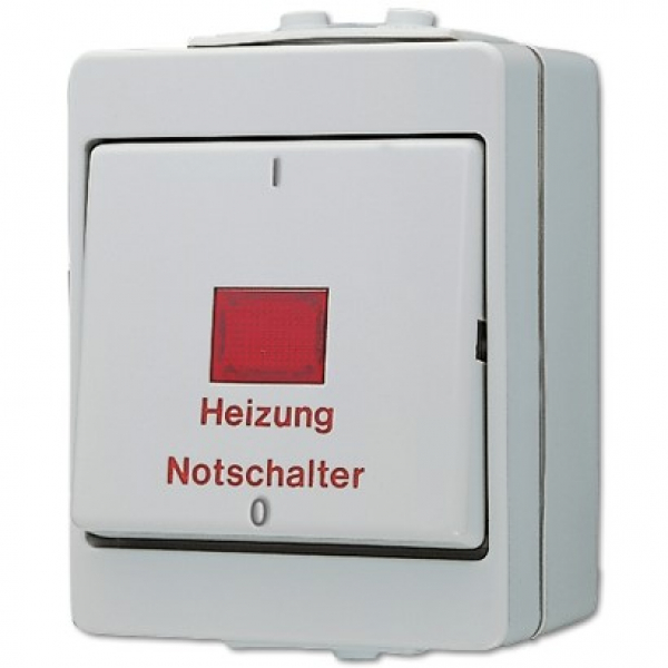 Jung 603HW Heizung-Notschalter Aus 3-pol.