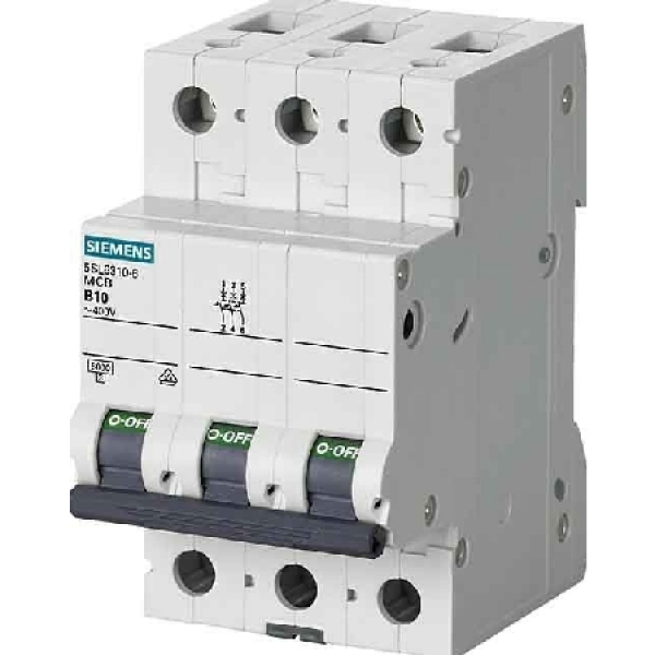 Siemens 5SL6310-6 Sicherungsautomat 3pol. B10A